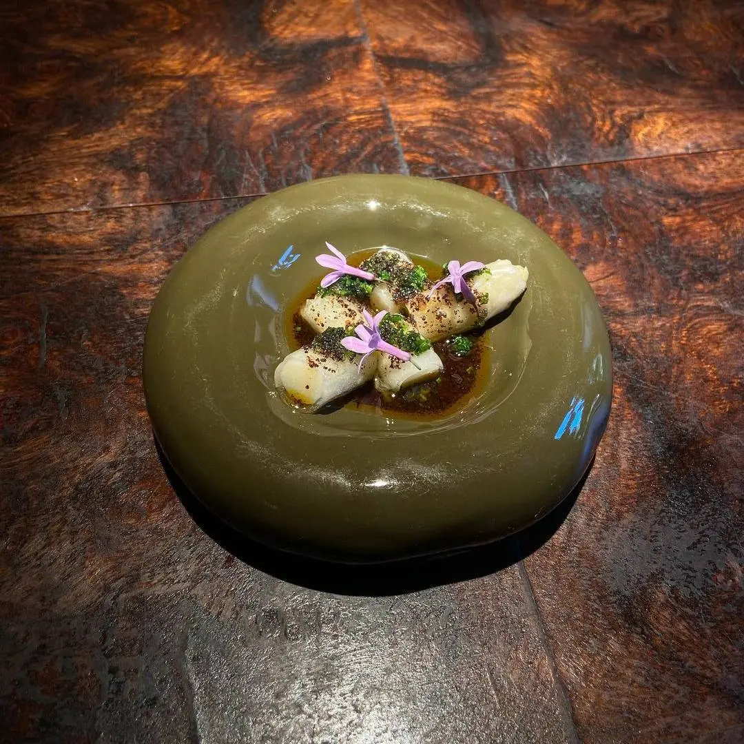 creation thumb for White Asparagus Poppy Noodle