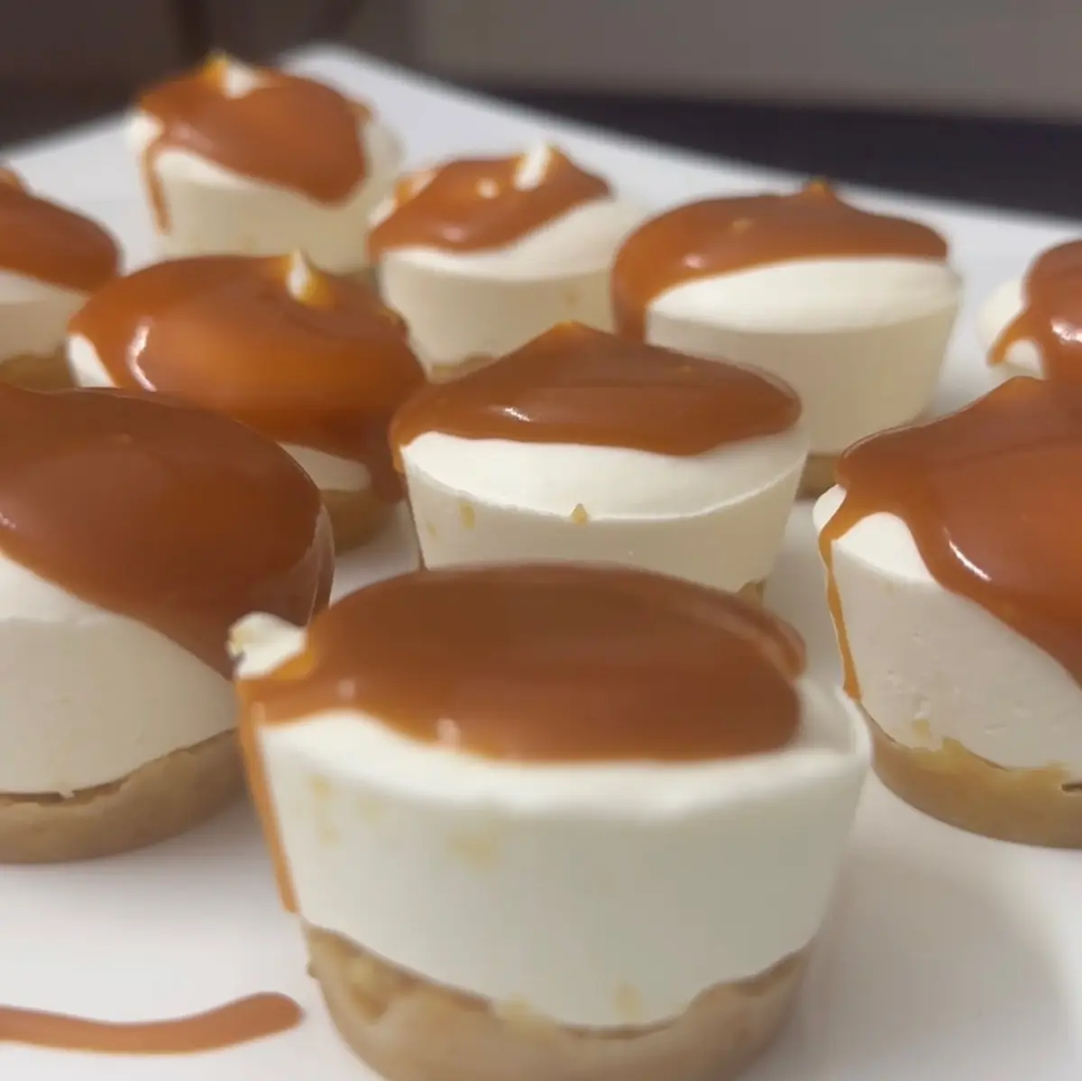 creation thumb for Mascarpone Cheesecake with Salted Caramel