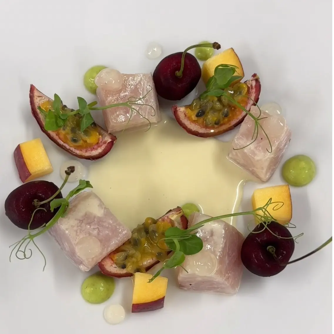 creation thumb for Kingfish Ceviche with Leche de Tigre