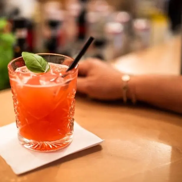 creation thumb for Raspberry Gin Basil Smash