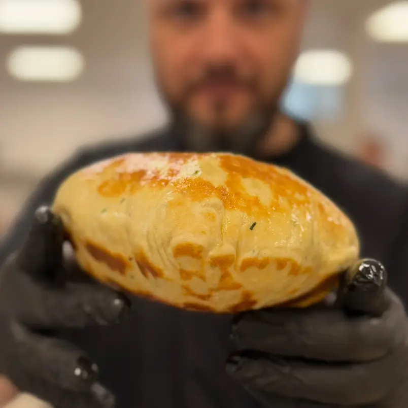 creation thumb for Flatbread Stuffed with cheese