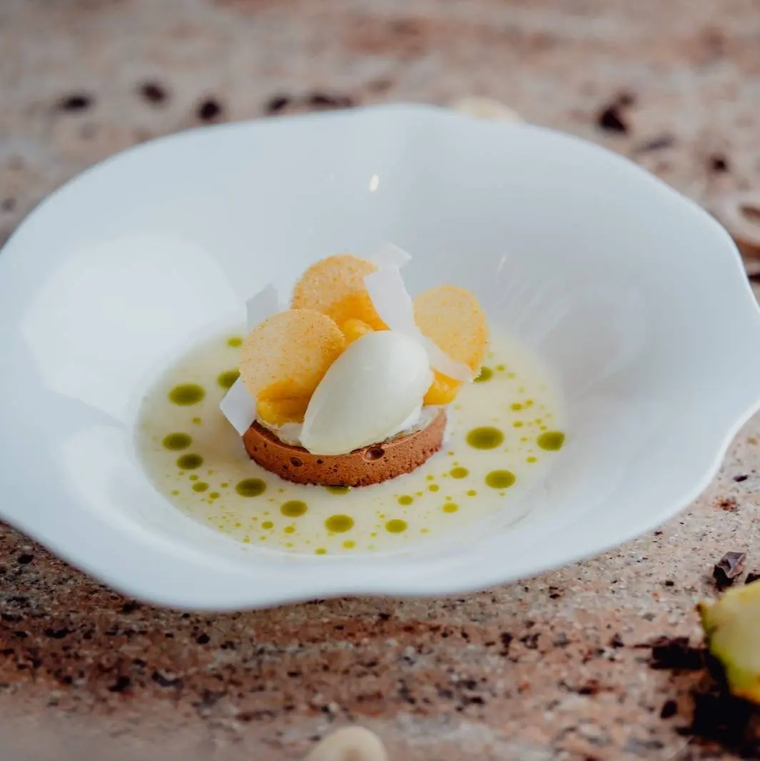 creation thumb for Pandan - Pineapple - Coconut - dark chocolate
