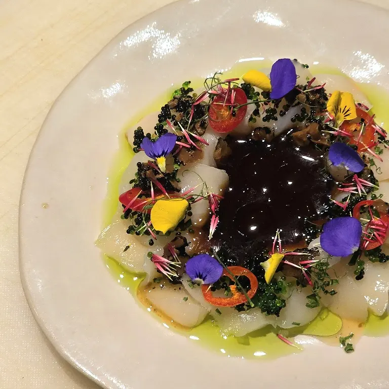 creation thumb for Hotate carpaccio