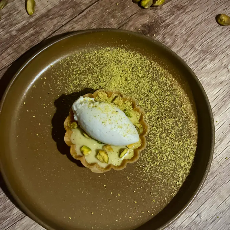 creation thumb for Mini Tartas de Pistacho Veganas