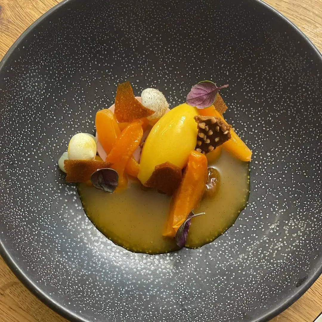 creation thumb for Apricot, lavender, buckwheat
