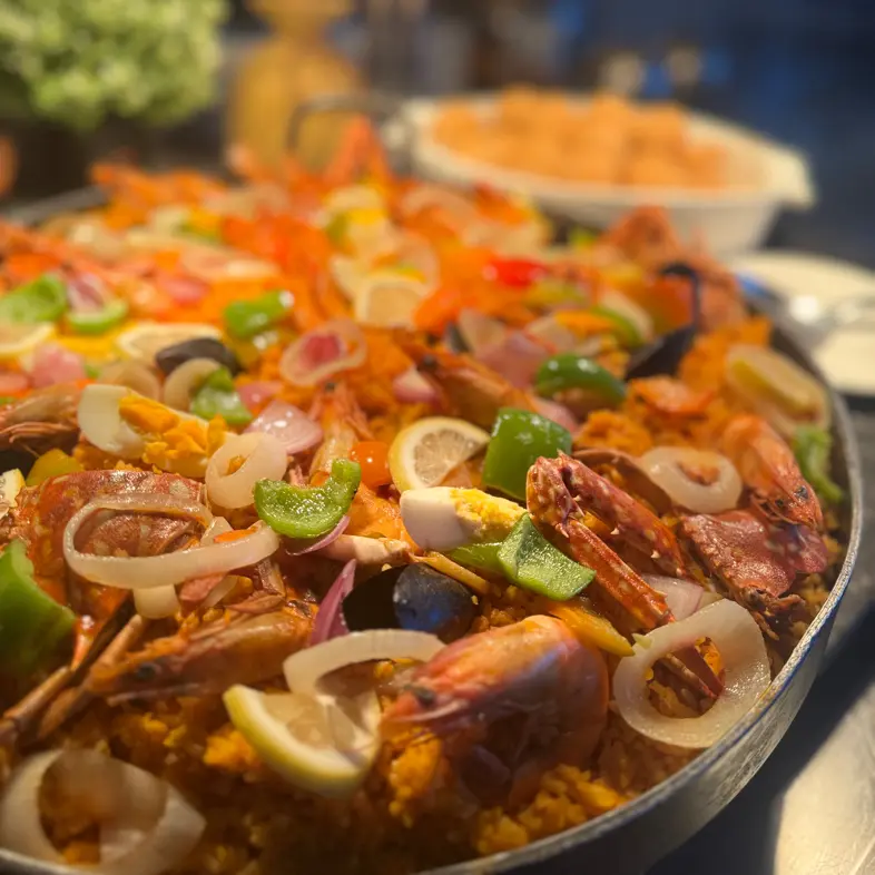 creation thumb for Seafood Paella 