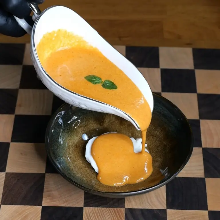 creation thumb for Zabaione with roasted peppers