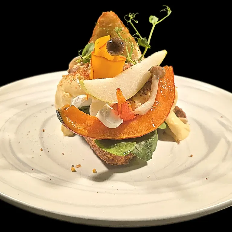 creation thumb for Kurbis birne egg benedict