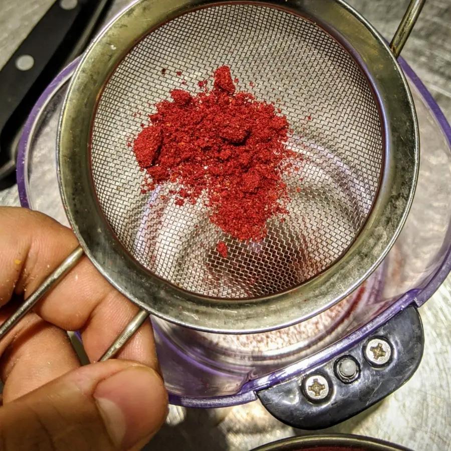 creation thumb for Strawberry powder