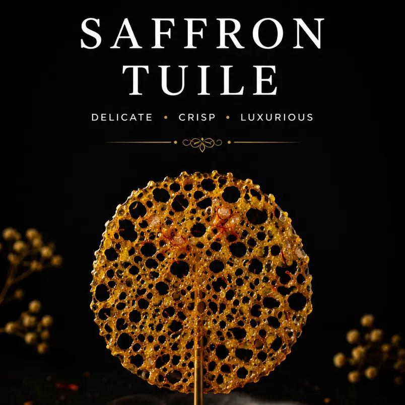 creation thumb for Saffron Coral Tuile