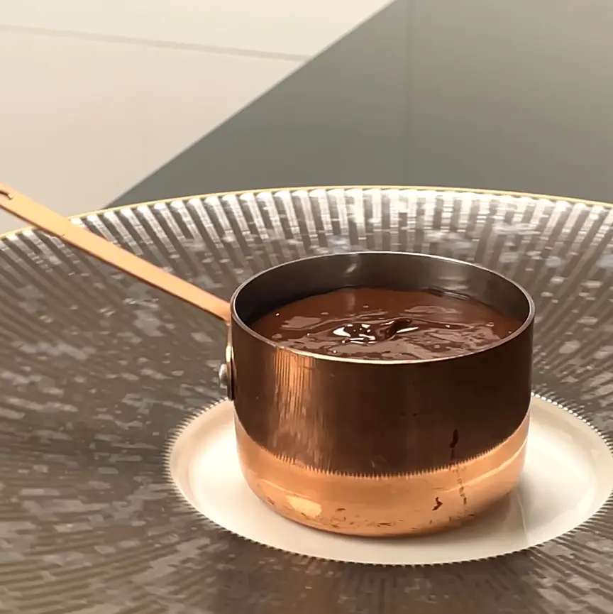 creation thumb for Chocolate, miso & black rice vinegar ganache 🍫
