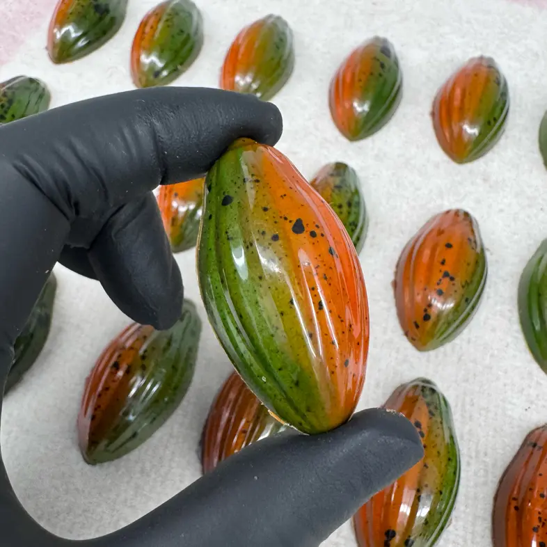 creation thumb for Dark Hazelnut Nougat Praline