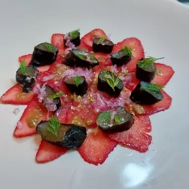 creation thumb for Seabass nori strawberry ! 