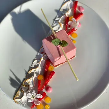 creation thumb for Strawberry panna cotta 