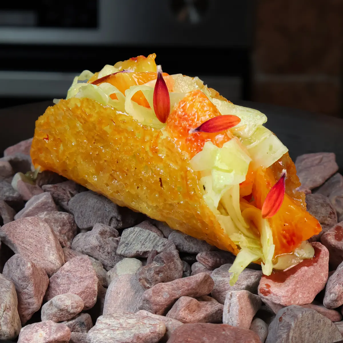 Orange Lace Tacos