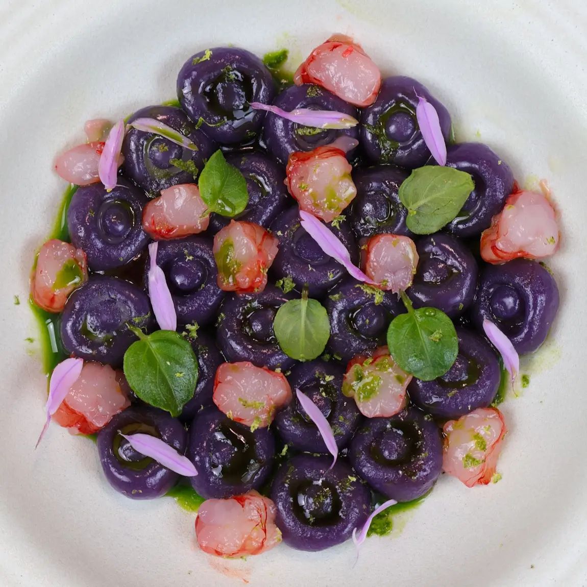 creation thumb for Purple Ube Chinese Gnocchi