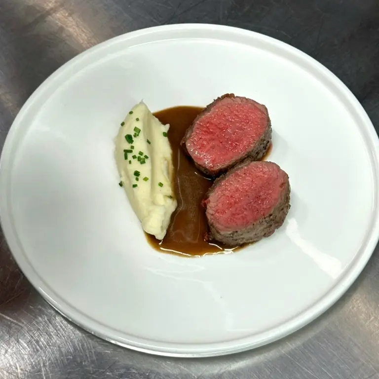 creation thumb for Boneless rack of lamb and Lamb sauce