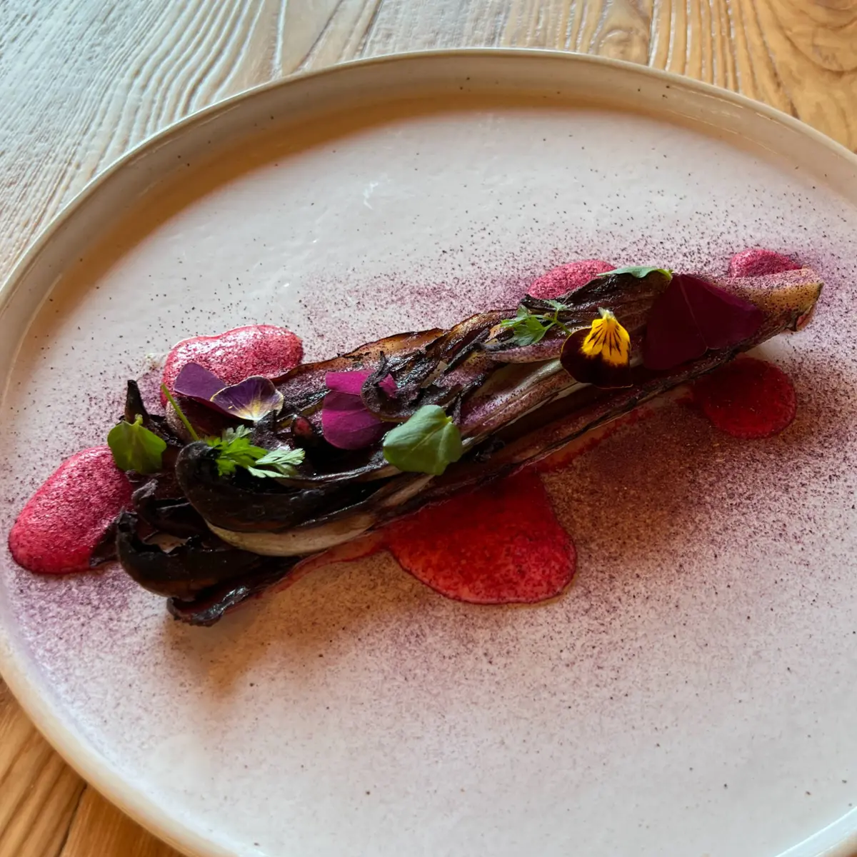 creation thumb for Gegrillter Radicchio mit Chinchona-Sauce