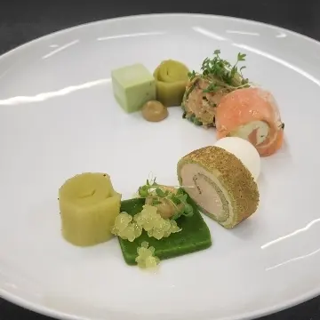 creation thumb for Smoked salmon-cress-leek