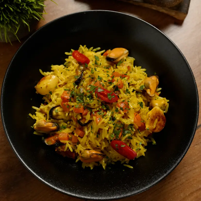 creation thumb for Mussel pilaf