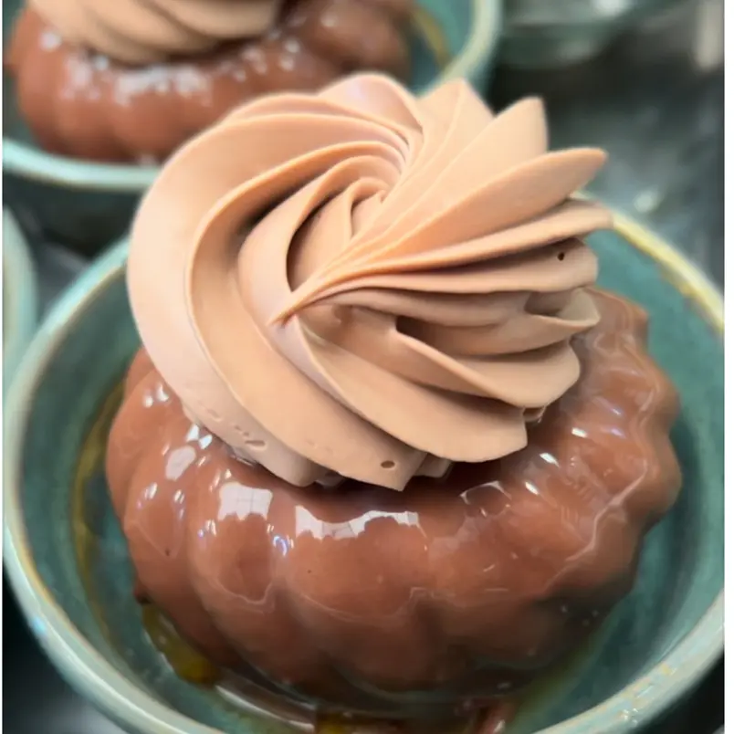 creation thumb for Kakaonibs geschlagene Ganache