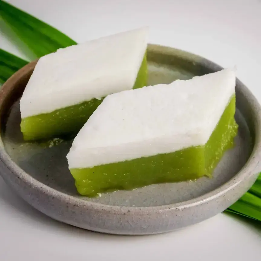 creation thumb for Kuih Talam (Steamed Pandan & Coconut Cake)