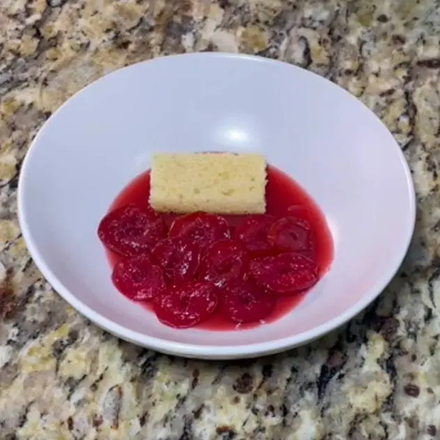 creation thumb for Dessert di prugne sottovuoto