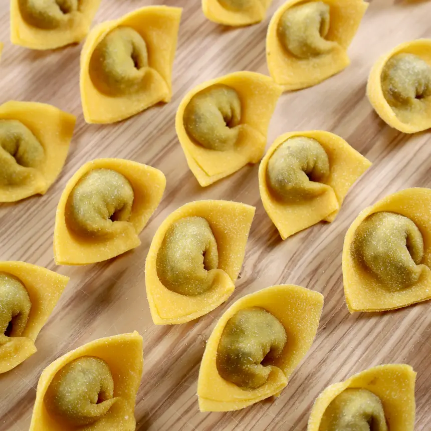 creation thumb for Hydration of fresh pasta: hand rolled ravioli