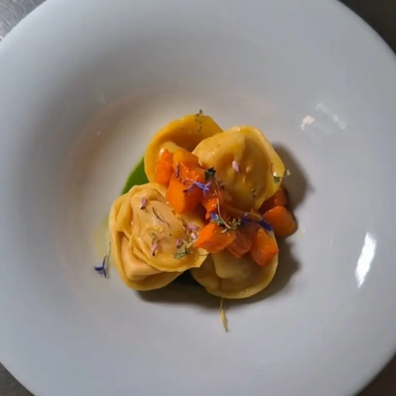 creation thumb for Tortelloni avec Figue de Barbarie, Citrouille & Eau de Chicorée