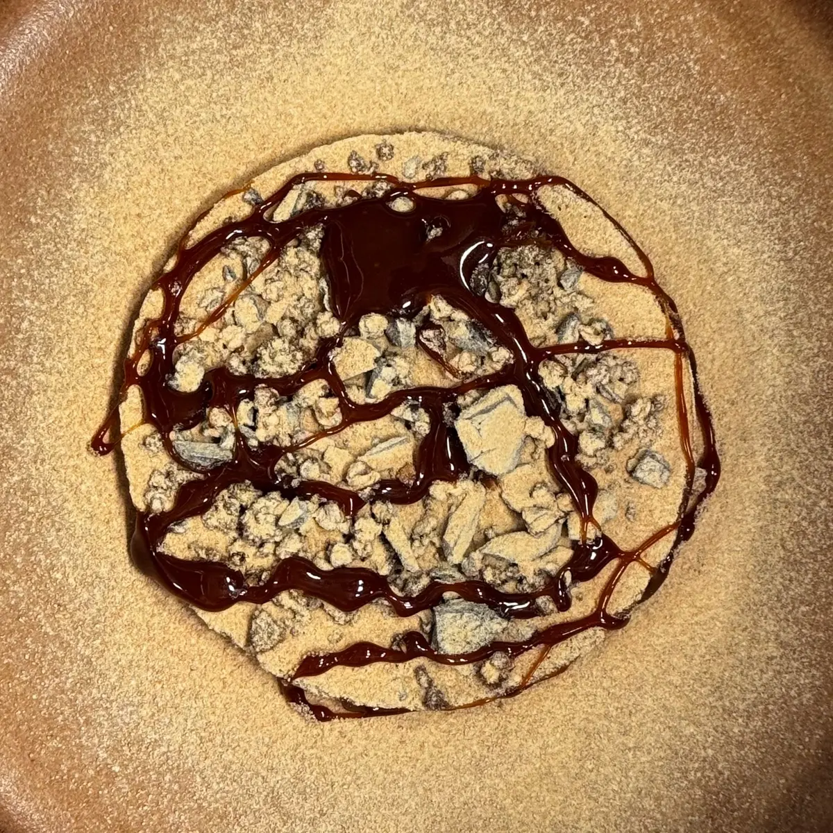 creation thumb for Crème "non brûlée" with Chocolate, Buckwheat & toasted Yeast