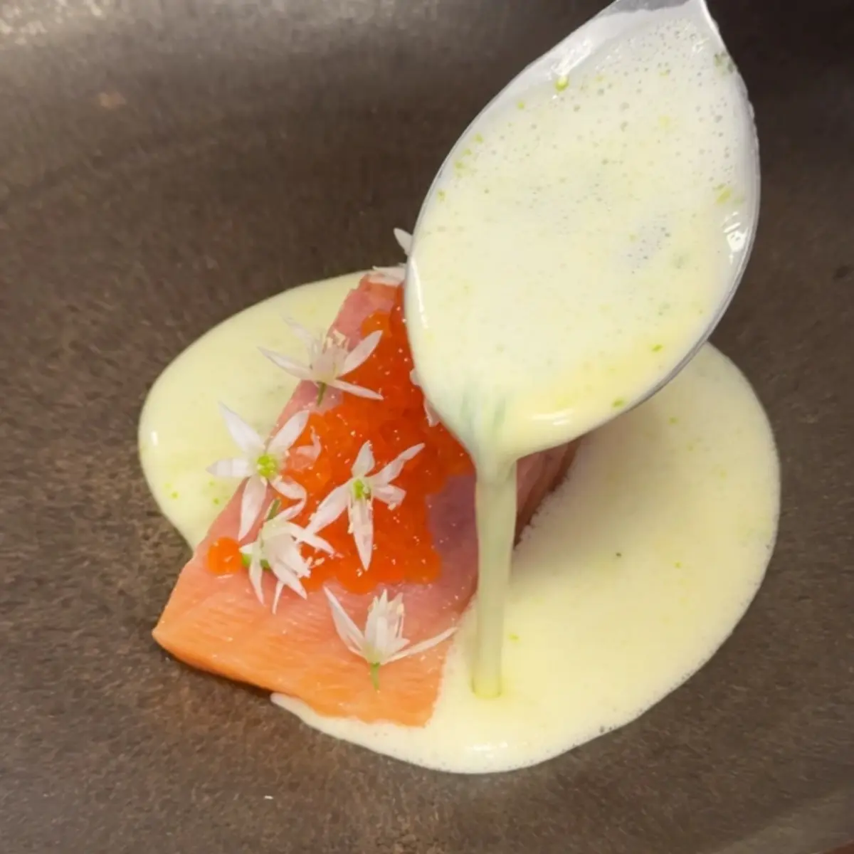 creation thumb for Beurre Blanc with Fir Vinegar and Fir Oil