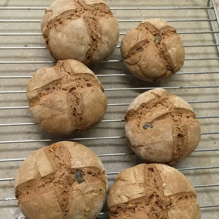 creation thumb for Wholemeal rye bread with sunflower and pumpkin seeds