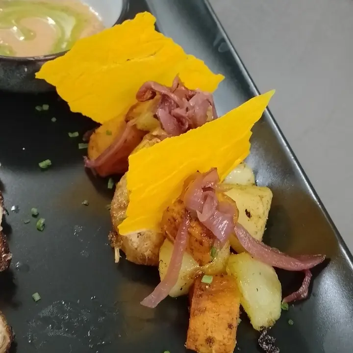 creation thumb for Chips de batata dulce (sin freír)