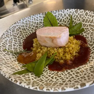 creation thumb for Pork Steak with Saffron Cous Cous