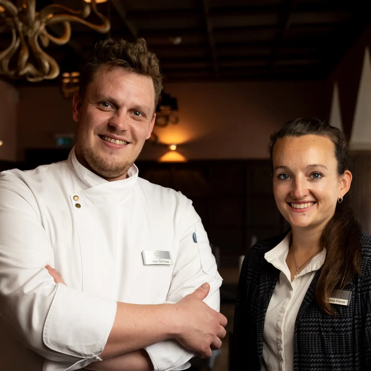 creation thumb for Chef Tobias Schnee and F&B Manager Theresa Ferstl