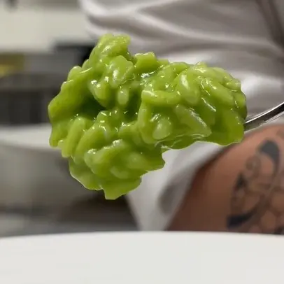creation thumb for Risotto with Cold Herb Butter