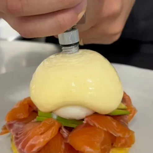 creation thumb for Hollandaise Sauce (Siphon Method)