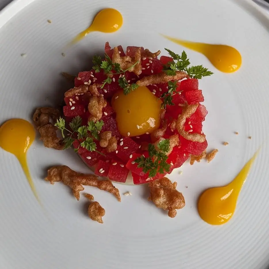 creation thumb for Tartare di Anguria