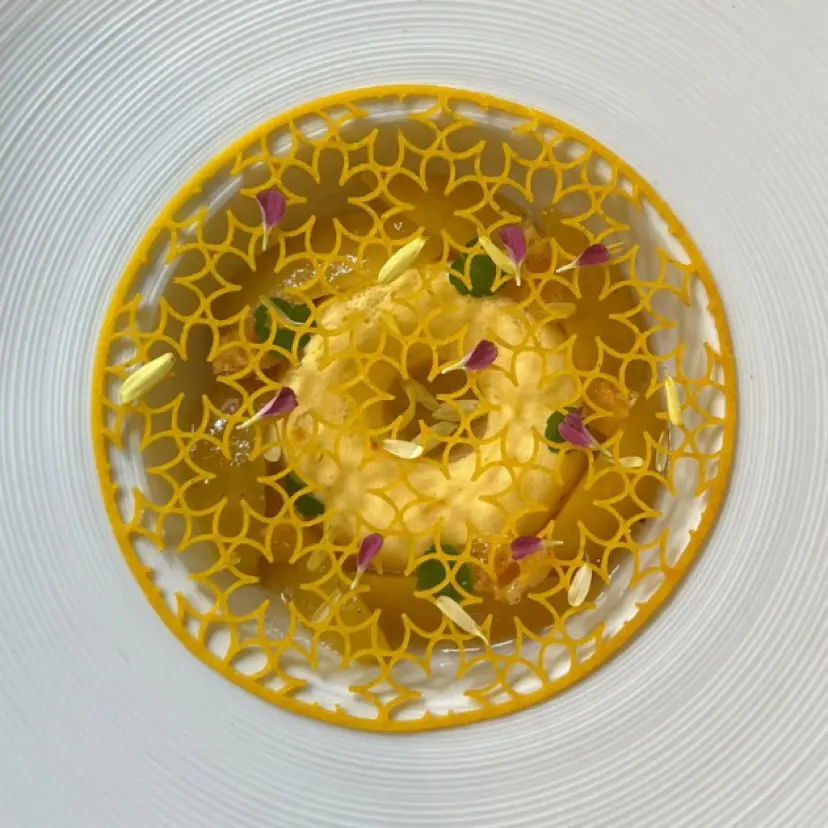 creation thumb for Honey and safran parfait🍯 