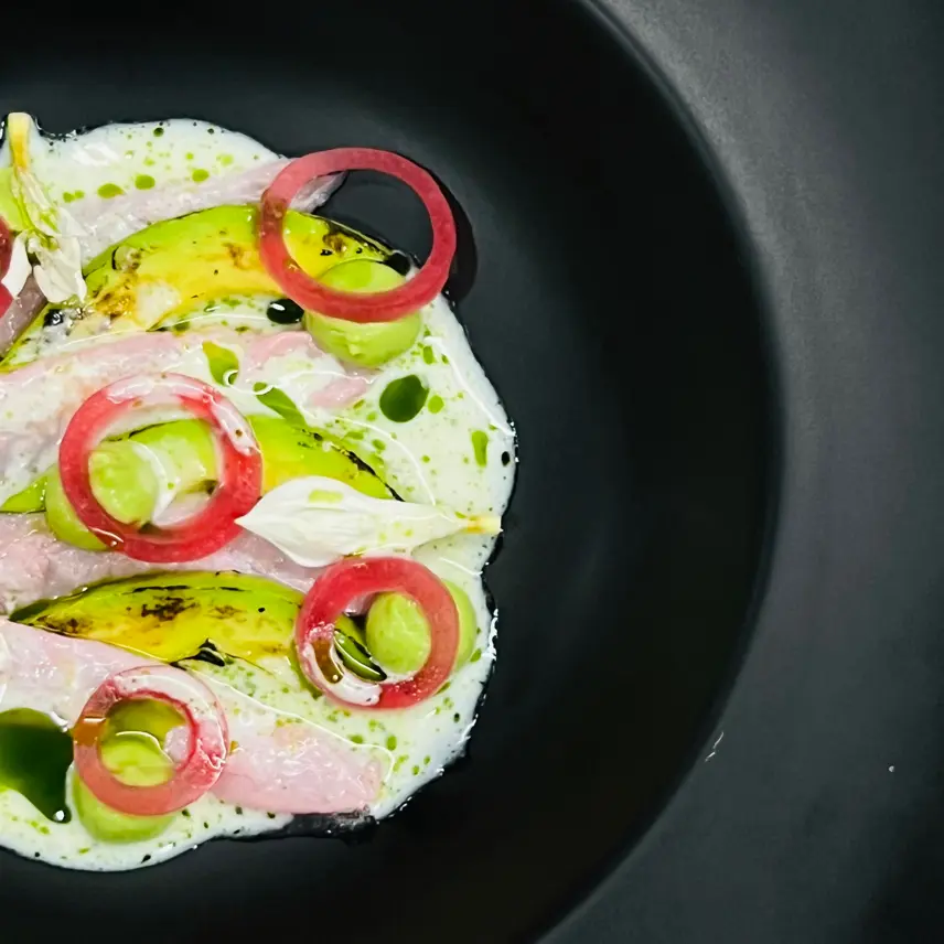 creation thumb for Avocado and Indian salmon ceviche 