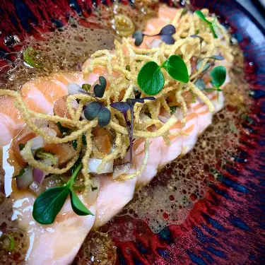 creation thumb for Salmon Belly Tiradito