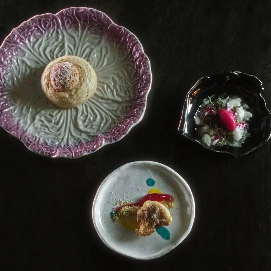 creation thumb for Pastry Cabbage, Cauliflower, Honey and Bissap