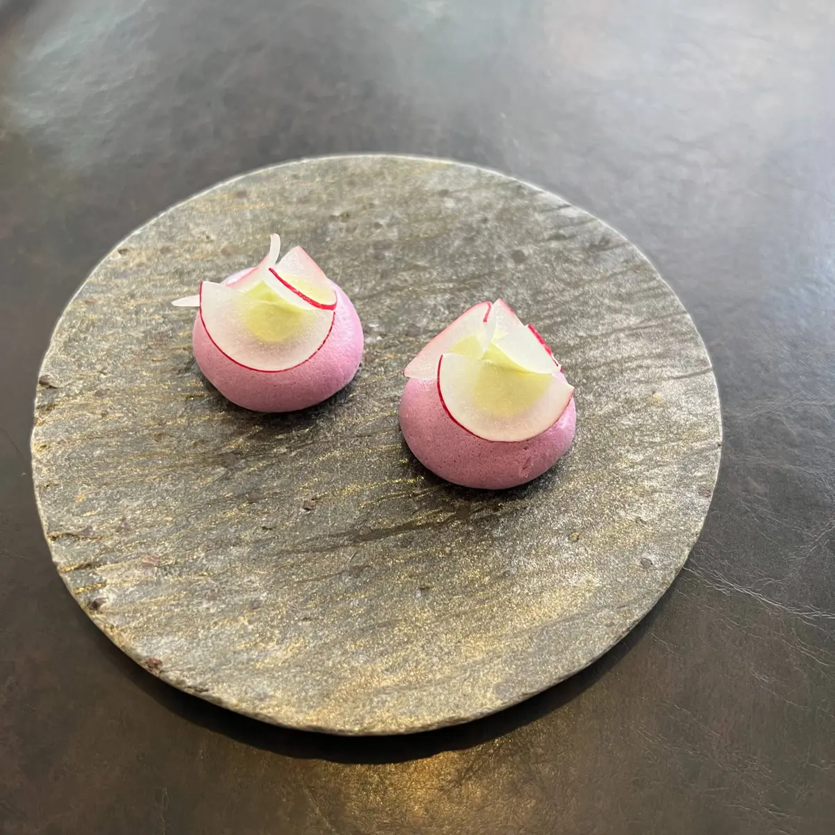 creation thumb for Fermented Red Cabbage Macarons