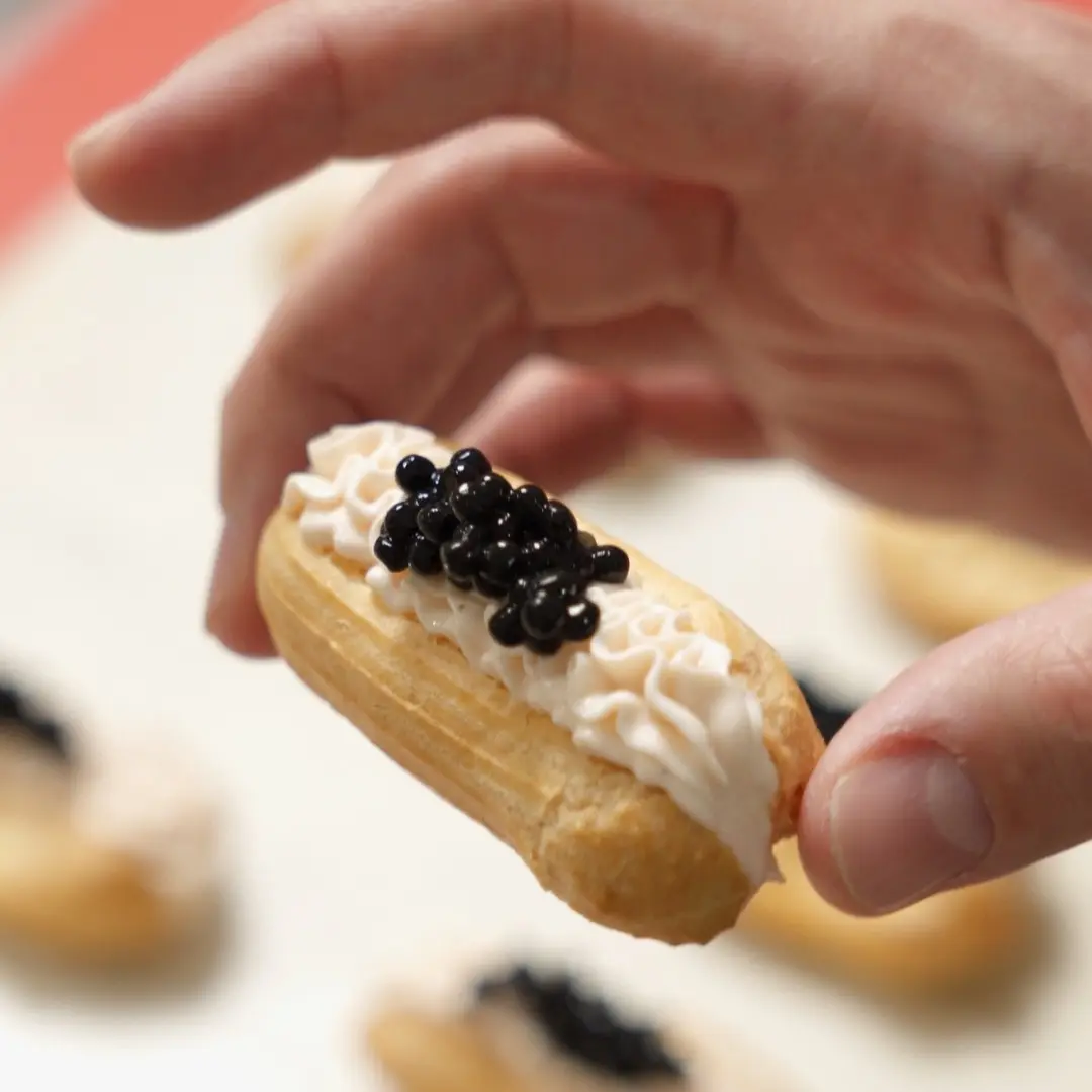 creation thumb for Savoury Éclair with Creamy Smoked Salmon