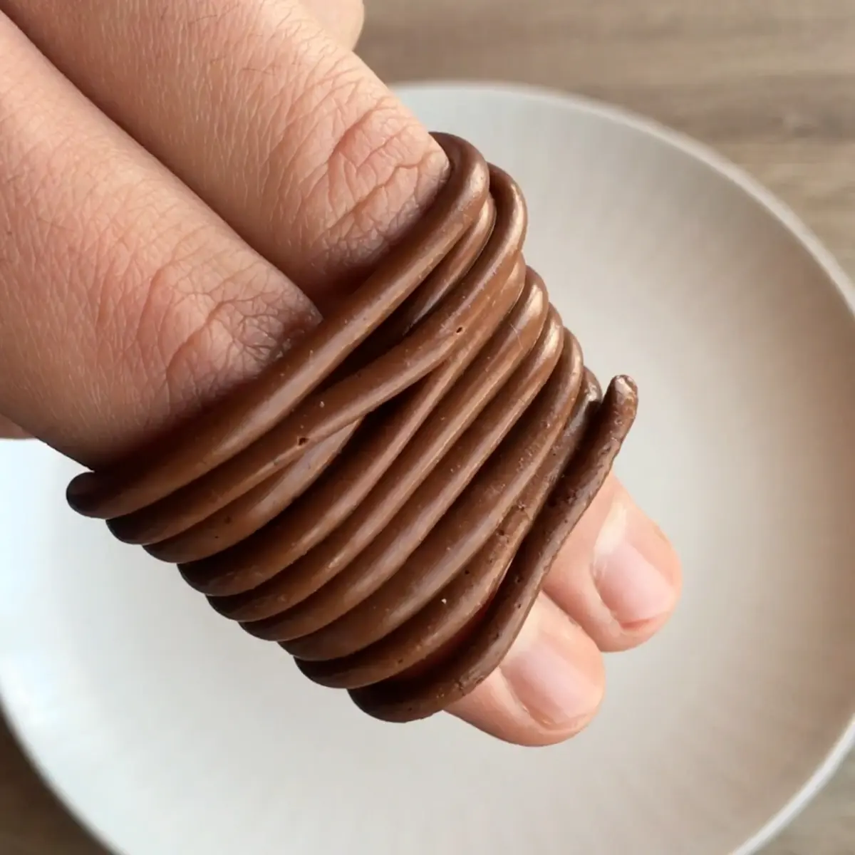 creation thumb for Flexible Chocolate Spaghetti