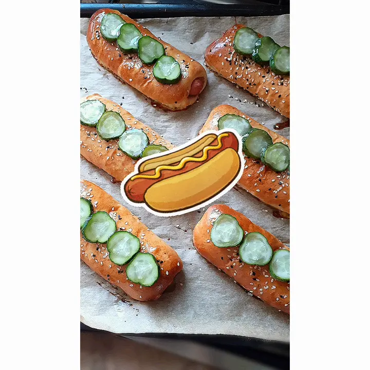 creation thumb for 🌭🐶 Собака в Тесте с огурцами🥒
