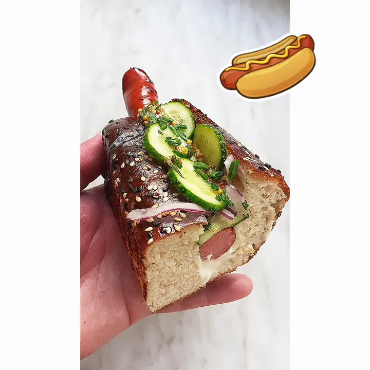 creation thumb for 🌭Hot-dog Brioche bun🐕