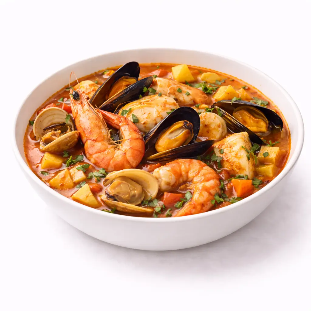 creation thumb for Stufato dei Pescatori (Caldereta de Marisco)