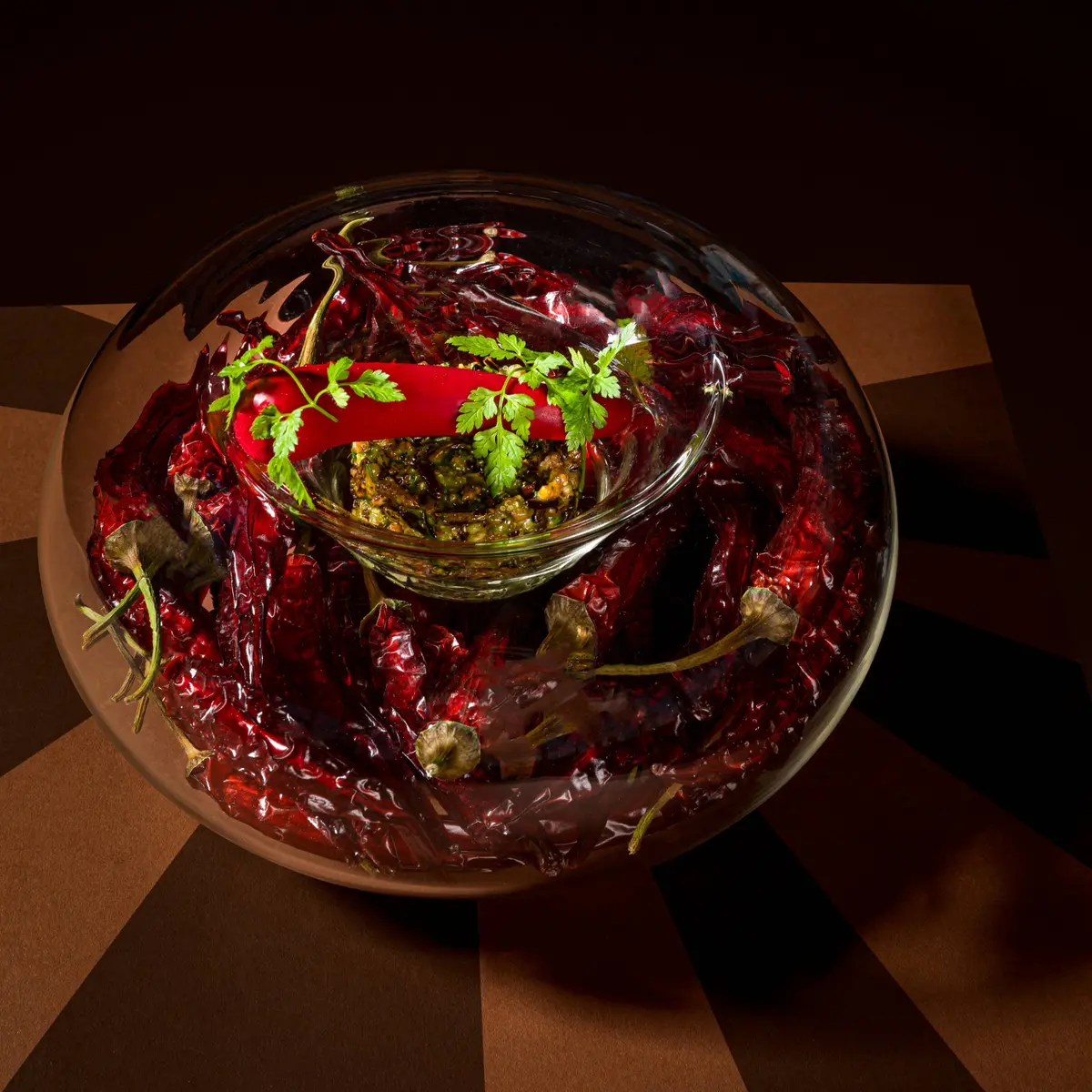 creation thumb for Iced Pepper | Chervil | Muesli
