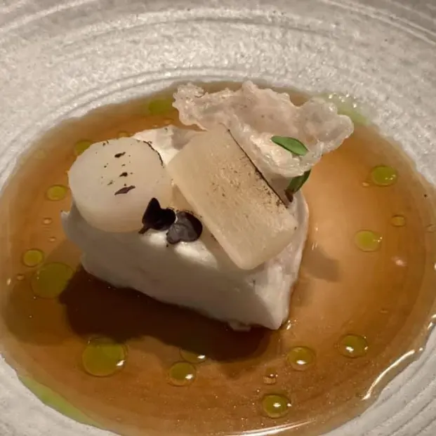 creation thumb for Paoched halibut with dashi